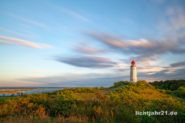 Hiddensee Lighthouse Sunset